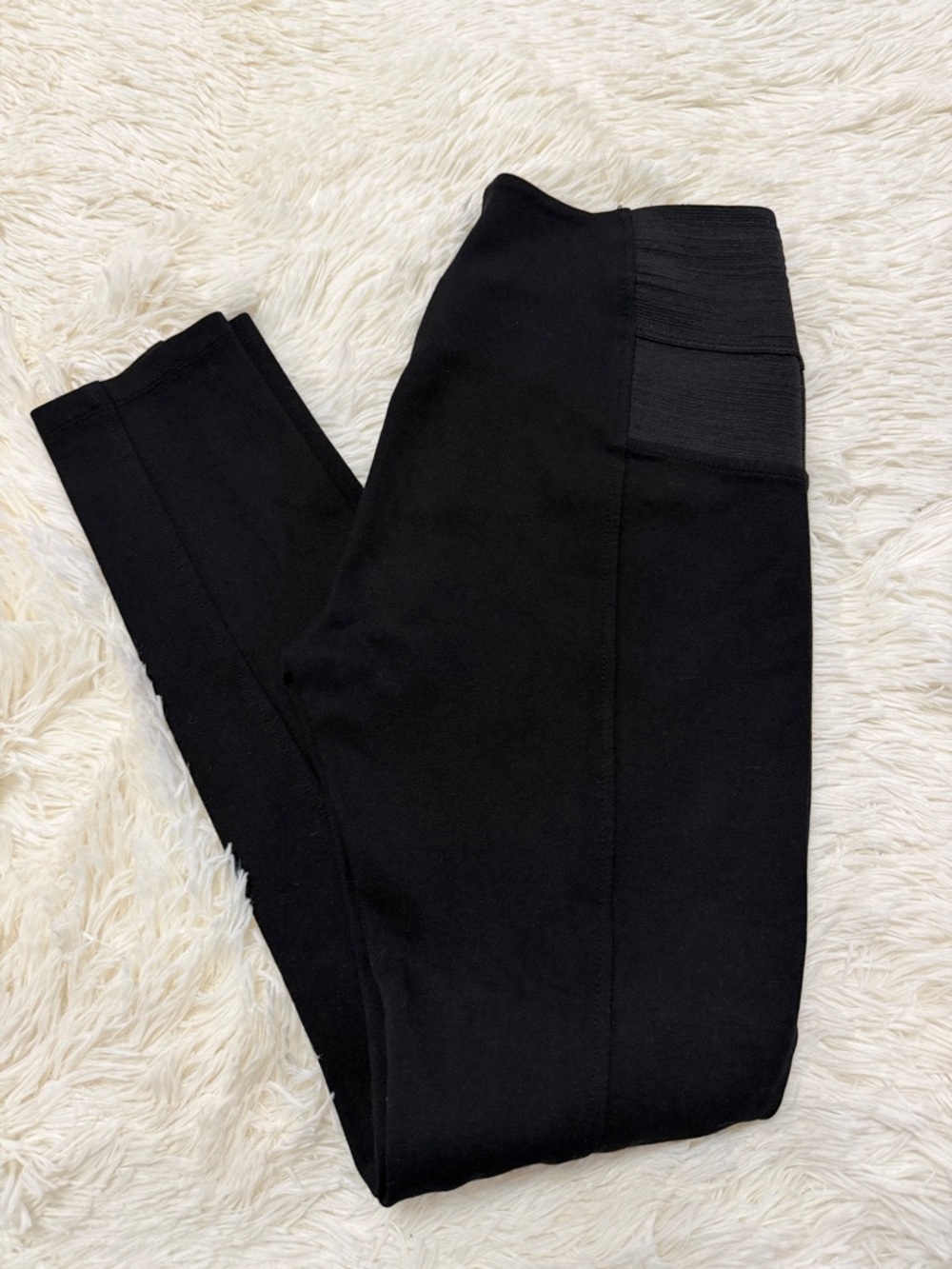 Zara Black Pull-On Leggings